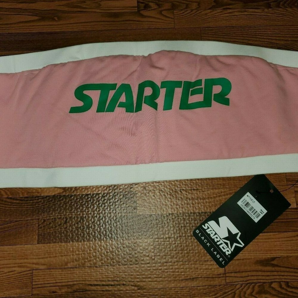 NWT Women's Starters Black Label Tube Top Pink & G